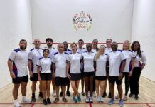 Cayman senior squash team returns from CASA Championships cayman squash team