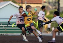 Youth Flag Football League crowns champions flag football