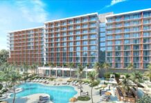 Half of the new Hyatt Centric Resort already snapped up by investors Hyatt Centric artists impression of pool