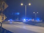 Assault suspect flees police, crashes vehicle