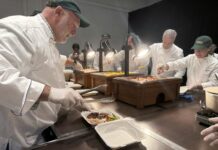 Cayman Cookout kicks off with Michelin chefs making Meals on Wheels Michelin-starred chefs including José Andrés (left) helped prepare meals for Meals on Wheels at the start of Cayman Cookout
