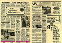 50 years ago: Marooned sailors found, CUC blackouts and Cayman Trough project