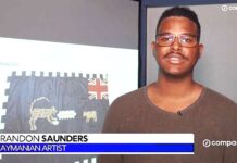 Caymanian artist Brandon Saunders’ works featured at National Gallery’s biennial