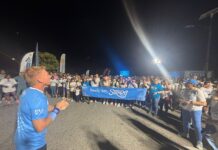 Striders out in force to support Cancer Society