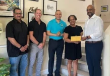 Government gives $600,000 to The Pines for independent living apartments From Left to Right: Minister Rolston Anglin for Finance & Economic Development and Education & Training, Scott Somerville – Pines Board Chairman, Premier André Ebanks, Lynda Mitchell – Chief Executive Officer Pines, and Minister Isaac Rankine for Social Development & Innovation
