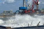 Cold front drives high tides and surge along Cayman coast cold front