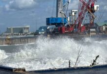 Cold front drives high tides and surge along Cayman coast cold front