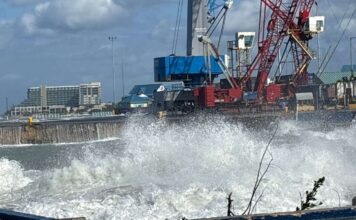 Cold front drives high tides and surge along Cayman coast cold front