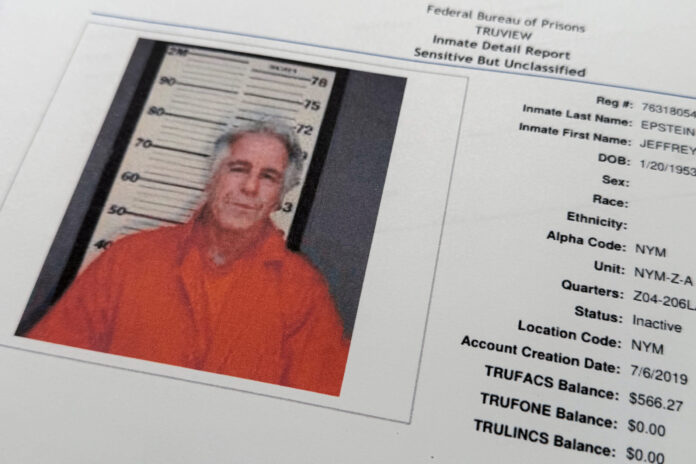 Justice Department Jeffrey Epstein