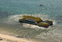 Submarine gets stuck on seabed in South Sound shallows