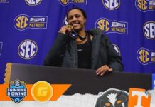 Jillian Crooks wins gold at SEC Championships