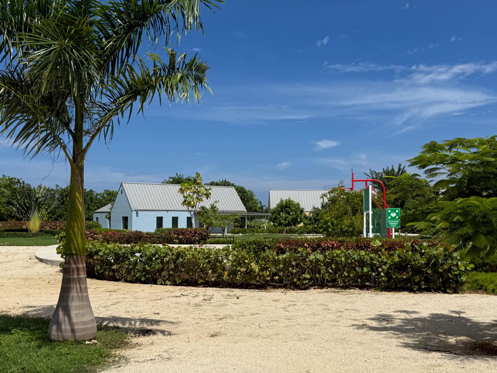 The grounds of the Poinciana Rehabilitation Centre