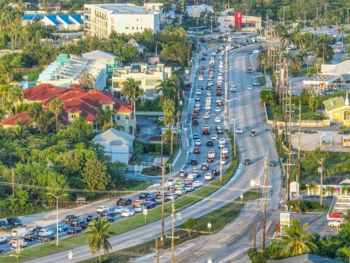 rush hour in Cayman