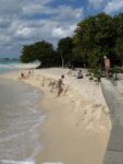 Recent nor’westers reshape parts of Seven Mile Beach