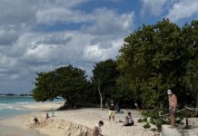 Recent nor’westers reshape parts of Seven Mile Beach