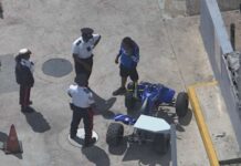 All-terrain vehicle seized after alleged traffic violations
