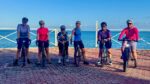 Female cyclists take an International Women’s Day ride
