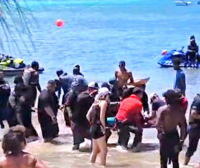 Jet ski accident