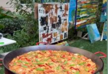 Ms. Piper’s ‘Live a Little’ event serves up Spanish vibes with plates of paella paella from Ms Piper's