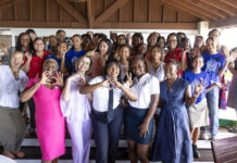 Women ‘give to gain’ at Scotiabank lunch