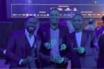 Hospitality stars of the future compete in global competition Mixologist Kody Wright, chef Kristofer Mason and waiter Daniel Ancel, at the YYY finals in London