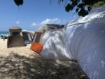 Easter camping in the Cayman Islands