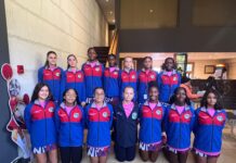 Cayman’s U16 girls take on Jean Pierre Netball Tournament