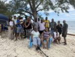 Families pitch together on the beach for Easter camping tradition Ramoon family