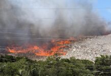 Update: ‘Major’ fire at George Town landfill