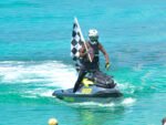 Brandon Elliott races to first place in Jet Around Cayman