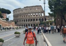 Haines raises thousands for Meals on Wheels on the road to Rome Derek Haines