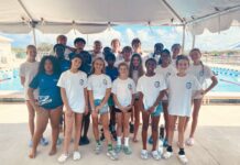 Four local swimming clubs unite for National Development Camp in Cayman Brac