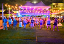 Cayman dances, cheers and shows up big to give cancer the boot