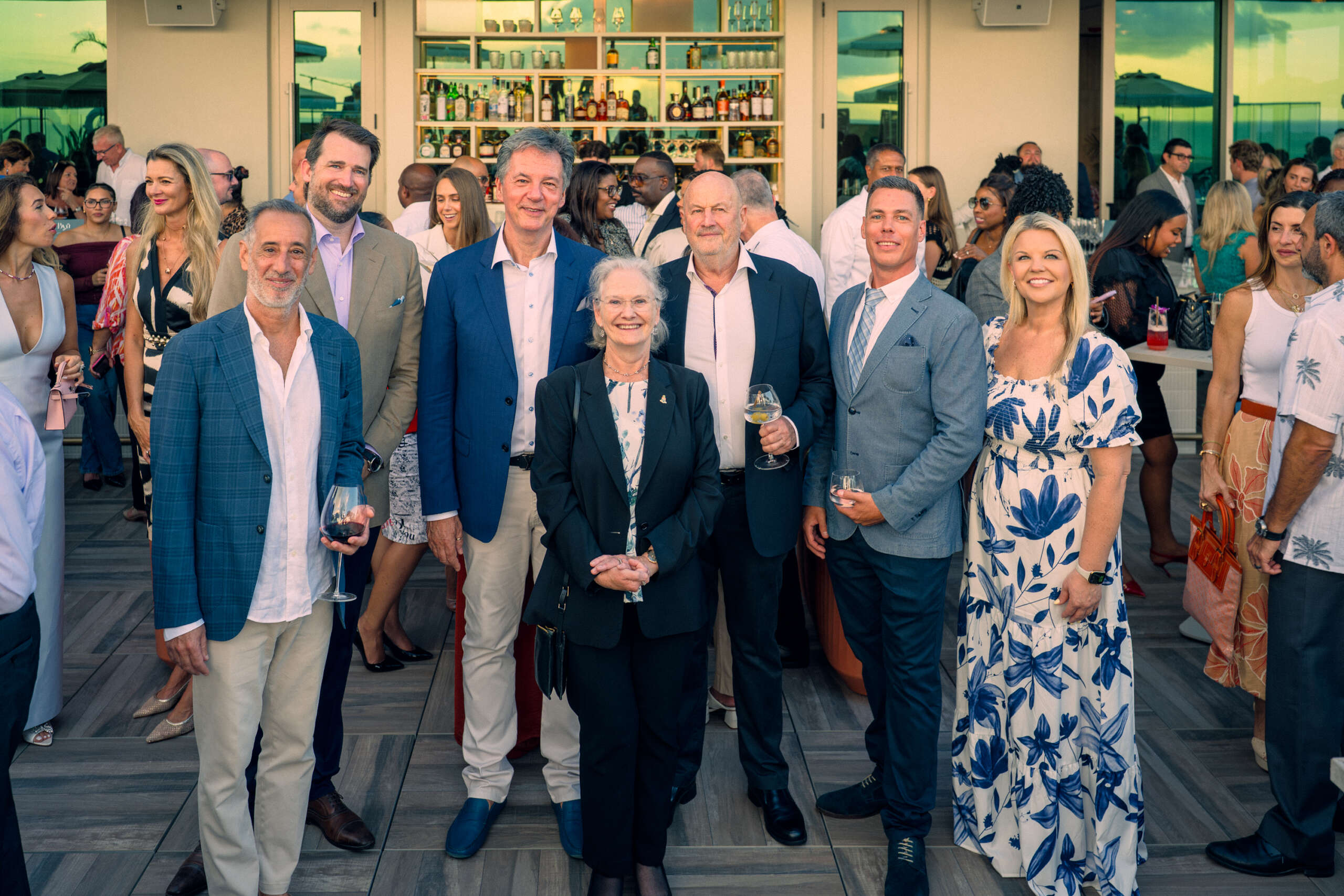 ONE | GT hotel officially opens with launch party 144 feet above George Town
