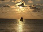 Pic of the week: Sailing into a Seven Mile Beach sunset