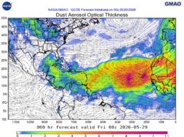 Saharan dust plume reaches Cayman, raising air quality concerns sahara dust