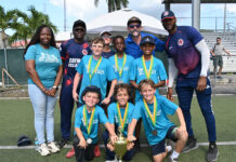 Inter-primary cricket league action under way