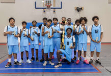 SLK Blades defend U16 boys’ basketball league by one point