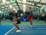 Professional pickleball players hit Cayman courts
