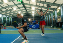 Professional pickleball players hit Cayman courts