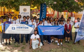 Cayman drone enterprise wins Lions award for BVI schools project