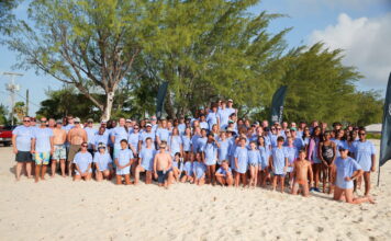 Butterfield Sea Swim draws 125 swimmers to Governor’s Beach