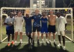 Ex-Arsenal players join Cayman footballers in pick-up game