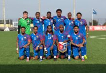 Cayman’s national men compete in first football friendly against Gibraltar