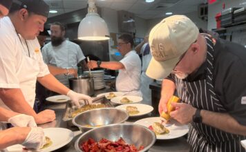 Six chefs ‘jam’ to create culinary magic at The Brasserie