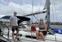 Adventures of a fortuitous sailing couple