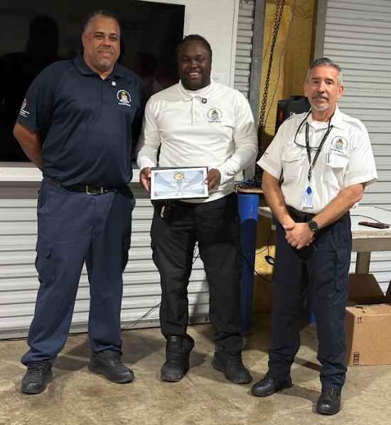 Damion Campbell CO Award2