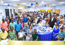 Churches honour Rev. Mason and family for 9 years of service