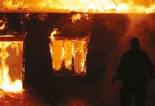 Escaping a fire