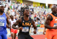 Jaiden Reid shatters 200-metre record at NCAA Championships